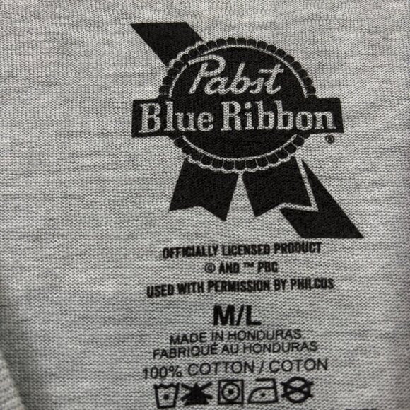 Pabst Blue Ribbon Supercool Beer Promo Oversized T-Shirt Size M/L - Picture 4 of 4